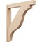 Ekena Millwork 5 1/2-in W x 34-in D x 38-in H Funston Block Rough Cedar Woodgrain TimberThane Outlooker, Primed Tan OUTUR055X34X38FST44RCPR - alternate 1